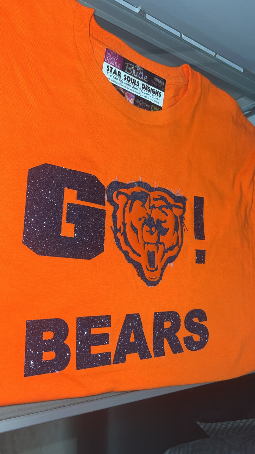 GO BEARS Denim Patch Tee